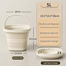 Outdoor Water Storage Equipment - Ivory White-5L - View 12