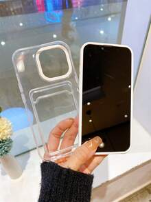 2-In-1 Wallet Phone Case, TPU Soft Shell, Card Holder, Coin Pouch, Anti-Fall, Anti-Sweat, Anti-Fingerprint, Wear-Resistant, Non-Fading, Compatible With Phone - White - View 2