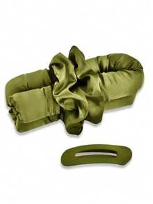 4 st. värmefria locktängerset - Satin-värmefria locktänger, locktängshuvuden, ingen värme behövs för att sova lockar, hårstylingkit håraccessoarer