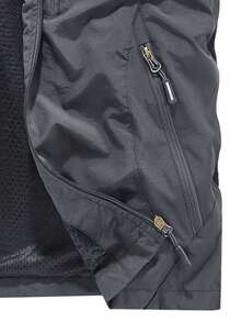 Men's Outdoor Multi-Functional Cargo Vest, Spring/Summer Fishing Photography Casual Jacket With Multiple Pockets Sports - Grey - View 5