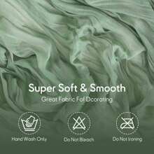 1/2/6/10 PCS Sage Green Cheesecloth Table Runners 35*120 Inch Boho Farmhouse Rustic Sheer Gauze Table Decor For Wedding Baby Shower Birthday Dinner Party Reception Centerpieces