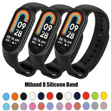 سوار سيليكون ل- Mi Band 8/9 NFC، حزام رياضي قابل للاستبدال، ملحقات سوار ساعة ذكية 8/9 مقاوم للماء - ل- Mi Band 8 9 - مشاهدة 2