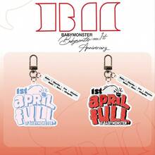 1 pieza Llavero con colgante acrílico estilo Kpop, regalo de cumpleaños para la novia - Multicolor - Ver 11