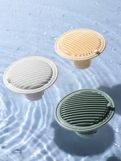 1pc Household Sewer Odor Proof Floor Drain, Kitchen And Bathroom Silicone Drainage Floor Drain Anti Odor Core Anti Stain And Insect Proof. Bathroom Equipment