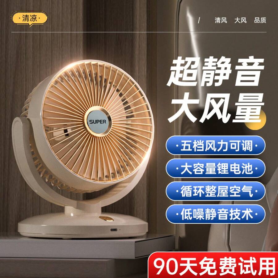 Portable Fans - 169 Roségold - Übersicht 1