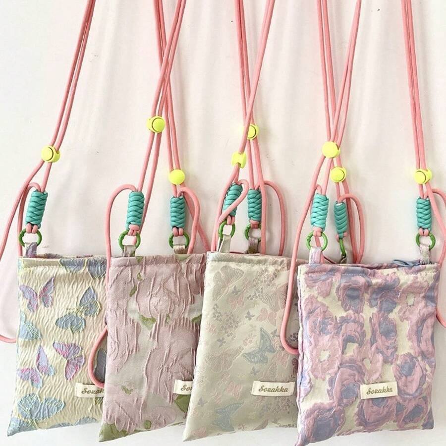 Women Shoulder Bags - 油畫蝴蝶 - 查看 1