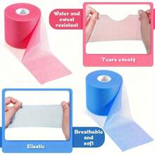 Skin Membrane, Pre Wrap Tape, Athletic Foam Tape, Black Pre Wrap Bandage, Suitable For Ankles, Wrists, Hands, And Knees, Multi-Specification And Multi-Color