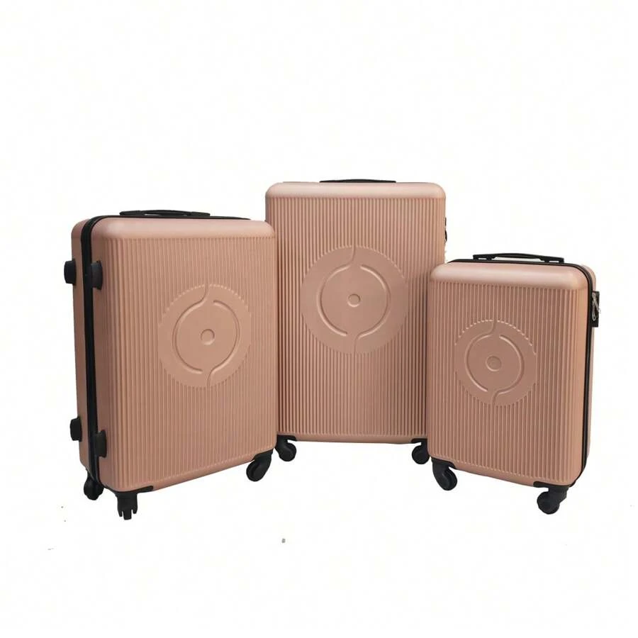 20/24/28寸三件式行李箱 歐洲製造 歐盟註冊 旅行箱，ABS材質塑膠硬殼箱，大容量，旅遊，防水，加固，輕音輪，安全鎖