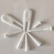 8件套自行车气门适配器套装，适用于瑜伽球，方便更换健身球配件，包括气门帽和气门针，PVC材质 - 彩色 - 查看 2