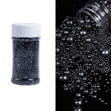 蛋糕装饰配件，DIY蛋糕装饰，混合尺寸白珍珠。适用于装饰生日蛋糕、甜甜圈、纸杯蛋糕、冰淇淋和饼干，是婚礼、派对、情人节、万圣节、圣诞节和其他场合的理想装饰用品。 - 彩色 - 查看 21