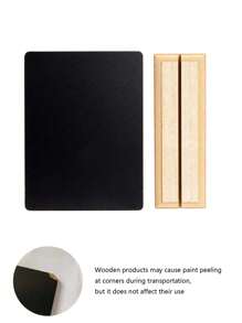 2 件迷你黑板标牌带支架，带支架座位卡，小黑板用于桌面装饰、婚礼、生日派对、桌号、食品标签、留言板标志和活动装饰、餐厅食品展示、留言板、小型企业、婚礼、宴会、咖啡店、母亲节毕业典礼、开放式酒吧标志带支架（8.46 * 5.91 英寸）