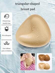 Miếng lót áo ngực thể thao 2 miếng dán hai mặt, miếng lót áo ngực dán, dụng cụ tập hít đất, miếng lót, miếng lót nâng ngực tức thì có thể tái sử dụng. Vui lòng chú ý phân biệt thông số kỹ thuật sản phẩm trên bao bì. Kích thước và màu sắc cụ thể của sản phẩm được dựa trên bảng kích thước. Vui lòng không nhấp vào nếu bạn có bất kỳ phản đối nào. - Nhiều màu - Xem 3