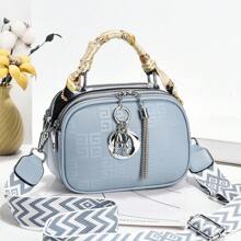 Women Shoulder Bags - 藍色 - 查看 5