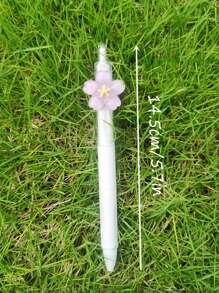 10pcs/Set Random 10pcs Creative Cute Cartoon 0.5mm Erasable Gel Pens, Thermal Erasable Pens For Students,For School Supplies,Back To School