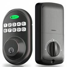 EUUKAIHG Keyless Entry Door Lock, One-Touch Lock/Unlock, Deadbolt Lock With Keypad And Key, Auto Lock For Door