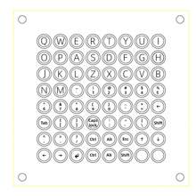 64 件长指甲打字小工具,美甲打字贴纸,有两种款式可供选择,一种是透明硅胶键帽 3D 贴纸,不影响键盘字母的可见度,清晰舒适地保护长指甲,另一种是清晰耐磨的字母,磨砂防滑,2 个额外的 DIY 空白键,可重复使用的 3D 贴纸,适用于笔记本电脑笔记本电脑台式机的打字和游戏,办公室必备 - 彩色 - 查看 11