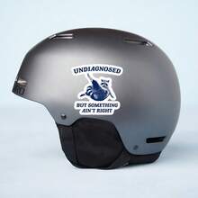 1 miếng dán vinyl hình gấu trúc ngộ nghĩnh, nhãn dán hài hước châm biếm về sức khỏe tâm thần, nhãn dán meme "Có gì đó không ổn", nhãn dán laptop chống nước màu đen hài hước, nhãn dán tự trào phúng độc đáo, nhãn dán chai nước biểu cảm lo lắng, nhãn dán vinyl hình gấu trúc năng lượng hỗn loạn, nhãn dán hài hước trị liệu mỉa mai. - Nhiều màu - Xem 7