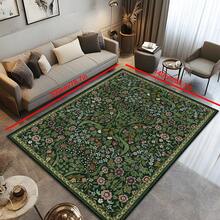 1pc Luxurious Floral Bohemian Area Rug, European And American Minimalist Classical Botanical Elements Rectangle Plush Soft Washable Area Rug, Suitable For Outdoor, Entryway, Living Room, Bedroom, Laundry Room, Bathroom, Game Room, All Season Large Size Wall-To-Wall Home Decor Carpet - Multicolor - View 9