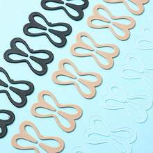 6-Pcs Bra Anti Slip Buckle Dragonfly Shaped Back Cross Beautiful Back Underwear Buckle Slip Shoulder Plastic Anti Drop Bra Invisible Underwear Button Shoulder Strap Anti Slip Accessory Detachable Fixator - Nhiều màu - Xem 4