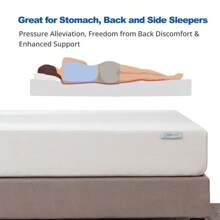 8 Medium Firm Memory Foam Mattress Twin