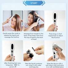 New Electric Facial Beauty Device, 3D Facial Massage Roller, Dual Roller Design, 360° Rotation, High-Frequency Vibration, With Base, 1200mAh Battery, Visual Display Screen, Daily Skincare Beauty Tool, Holiday Gift - White - View 12
