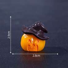 9 Stücke neue Halloween Sensenmann & Geist Figuren, Miniatur Landschaft DIY Dekor Accessoires, kleine Tisch- & Auto-Ornamente