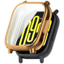 1pc Soft TPU Watch Protective Case, Compatible With Xiaomi Redmi Watch 5/Redmi Watch 4/Redmi Watch 5 Active/Redmi Watch 5 Lite/Redmi Watch 3/Redmi Watch 3 Lite/Active. Made Of TPU Material, Soft And Lightweight, Anti-Drop And Durable, Suitable For All Users. Includes 1 Protective Case Only, With Electroplated Finish.