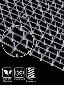 1卷白色PP材质猫咪驱避垫，有效驱赶猫狗，黑色猫咪驱避垫，适用于花盆、草坪、室内外防护垫 - 白色 - 查看 6