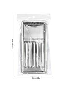 Stainless Steel Disinfection Tray, High Temperature Resistant Manicure Tool Rectangular Holder, Thickened 304 Stainless Steel Dental Oral Alcohol Tool Storage Square Tray, High Temperature Resistant - Multicolor - View 10