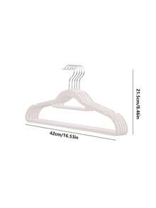 20 cái/10 cái Móc treo quần áo nhung nhiều màu chống trượt Móc treo quần áo nhung Móc treo quần áo dễ thương Móc treo quần áo tiết kiệm không gian tủ quần áo Móc treo quần áo thiết yếu cho gia đình Kẹp quần áo - Nhiều màu - Xem 2