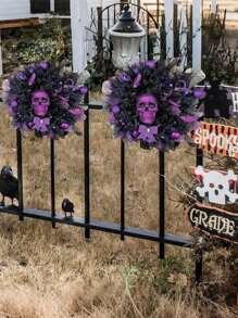 10 码/卷网状纱卷 6 英寸宽，万圣节金属箔网状装饰，网状卷花环制作材料，金丝带薄纱聚酯网状丝带裙纱卷，场景装饰，节日布置用品，房间装饰，家居装饰，主题派对装饰，万圣节装饰，鲜花包装纱，桌面装饰，礼品包装，DIY 服装和裙子配饰工艺品包装用品 - 彩色 - 查看 3