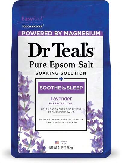 Dr Teal's Epsom Salts Lavender 3Lb 1.36Kg