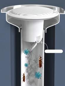 1 Stück Geruchsabsperrung für Haushaltsabflüsse, Silikon Bodenablauf für Küche und Bad, Anti-Geruchs-Kern, Anti-Flecken und Insektenresistent. Badezimmerausstattung