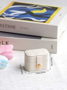 1 件旅行珠宝收纳盒、迷你戒指盒、便携式耳环收纳盒、多功能珠宝盒、快速闭合、防氧化、防锈、防刮、适合存放戒指、耳环、耳钉、女士和女孩的生日礼物包、化妆包、化妆包、收纳、化妆品收纳盒、洗漱包、桌面收纳盒、化妆包、化妆袋、化妆品收纳盒、梳妆配件、化妆袋、化妆包、珠宝盒、小袋、化妆刷架、刷架、香水收纳盒、小袋 - 彩色 - 查看 3