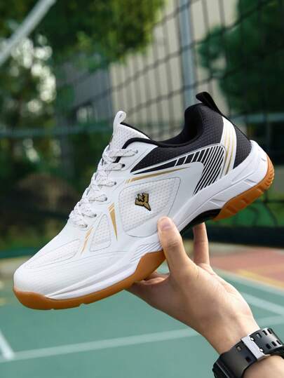 2025 Nya Badmintonskor För Herr, Mjuk Sula, Andningsbara, Stötdämpande, Slitstarka, Halkfria, Sportskor För Match Och Träning