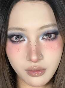JeweLens Dicoria 角色扮演万圣节恐怖隐形眼镜 Crazy Mini Sclera Softlens 14.5mm 万圣节服装角色扮演