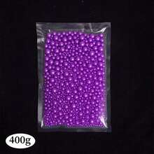 蛋糕装饰配件，DIY蛋糕装饰，混合尺寸白珍珠。适用于装饰生日蛋糕、甜甜圈、纸杯蛋糕、冰淇淋和饼干，是婚礼、派对、情人节、万圣节、圣诞节和其他场合的理想装饰用品。 - 彩色 - 查看 28