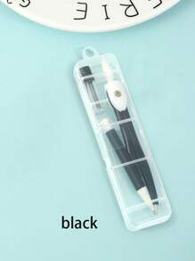 1pcMultifunctional Compass Pen Ruler Set Blue Geometry Tool For Drawing Measuring And School Supplies Design For Students And Professionals,Back To School Season, Gifts