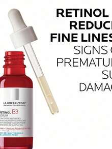 Suero facial de niacinamida para todo tipo de piel Larroche Posay MelaB3 Serum Antimanchas 30ml Cuidado antiedad antiarrugas con ácido hialurónico para pieles sensibles Repara la piel, hidrata y mejora la opacidad. - Rojo - Ver 6