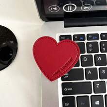 Personlig anpassad namn hjärtformad Griptok telefonhållare fingerringhållare stativstöd kompatibel med Apple vikbar sockelfäste - Multifärgad - Visa 17