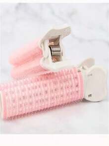 2pcs/Set Girls' Hair Clips To Fix Fringe, Volume, And Long Hair, Daily Style Casual - Pink - View 5