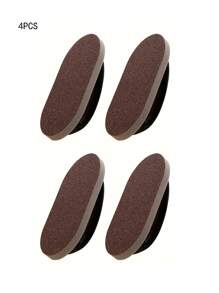 1 Stück schwerer Duty Diamant-Schleifpapier Magie Schwamm Scheuerer mit nicht-elektrischem Kunststoffgriff - ideal für Töpfe, Pfannen, Gewürzmühlen und Messer, Entkalken und Fleckentfernung