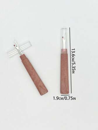 2pcs Cross Stitch Ripper, Handmade Sewing Seam Ripper Tool, Sharp Plastic Handle Seam Ripper