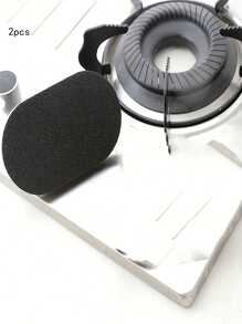 1 Stück schwerer Duty Diamant-Schleifpapier Magie Schwamm Scheuerer mit nicht-elektrischem Kunststoffgriff - ideal für Töpfe, Pfannen, Gewürzmühlen und Messer, Entkalken und Fleckentfernung