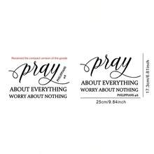 1 件圣经经文墙贴励志名言贴纸宗教励志墙贴卧室客厅办公室浴室 - 多色 - 查看 10