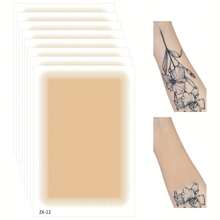 3/5/15/25/40片纹身遮盖贴，无香型，隐形防水，轻便，外观自然，无需电池，无需电力即可使用，用于遮盖纹身和疤痕 - 杏色 - 查看 2