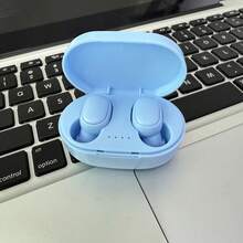 TWS A6S Wireless Bluetooth Earbuds, Noise Cancelling Headphones With Microphone, Compatible With All Smartphones - Blue - View 15