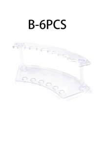 1 pièce/2 pièces/6 pièces Support à stylo en acrylique, organisateur de stylo en plastique transparent, support d'affichage