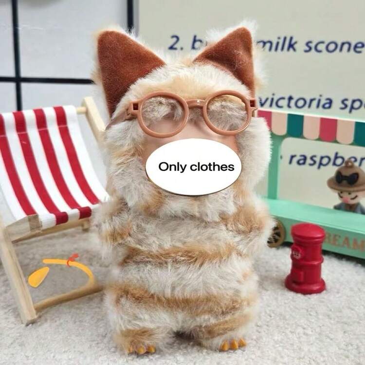 全新 15-17 厘米 第一代/第二代/第三代 娃娃服装套装、连体衣、T 恤、裤子、帽子、适合 娃娃的可爱服装、派对和聚会服装（仅衣服，不含鞋子） - 彩色 - 查看 3