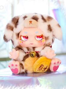 1pc KIMMON Gives You The Answer V2 Qimeng Biological NAYANAYA Play Handmade Doll Ornament Limbs Can Freely Rotate Fabric Soft, Smooth, Thick (1 Es Randomly Selected) - Multicolor - View 3
